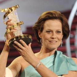 Homenaje a Sigourney weaver en el Palacio de las Congreso